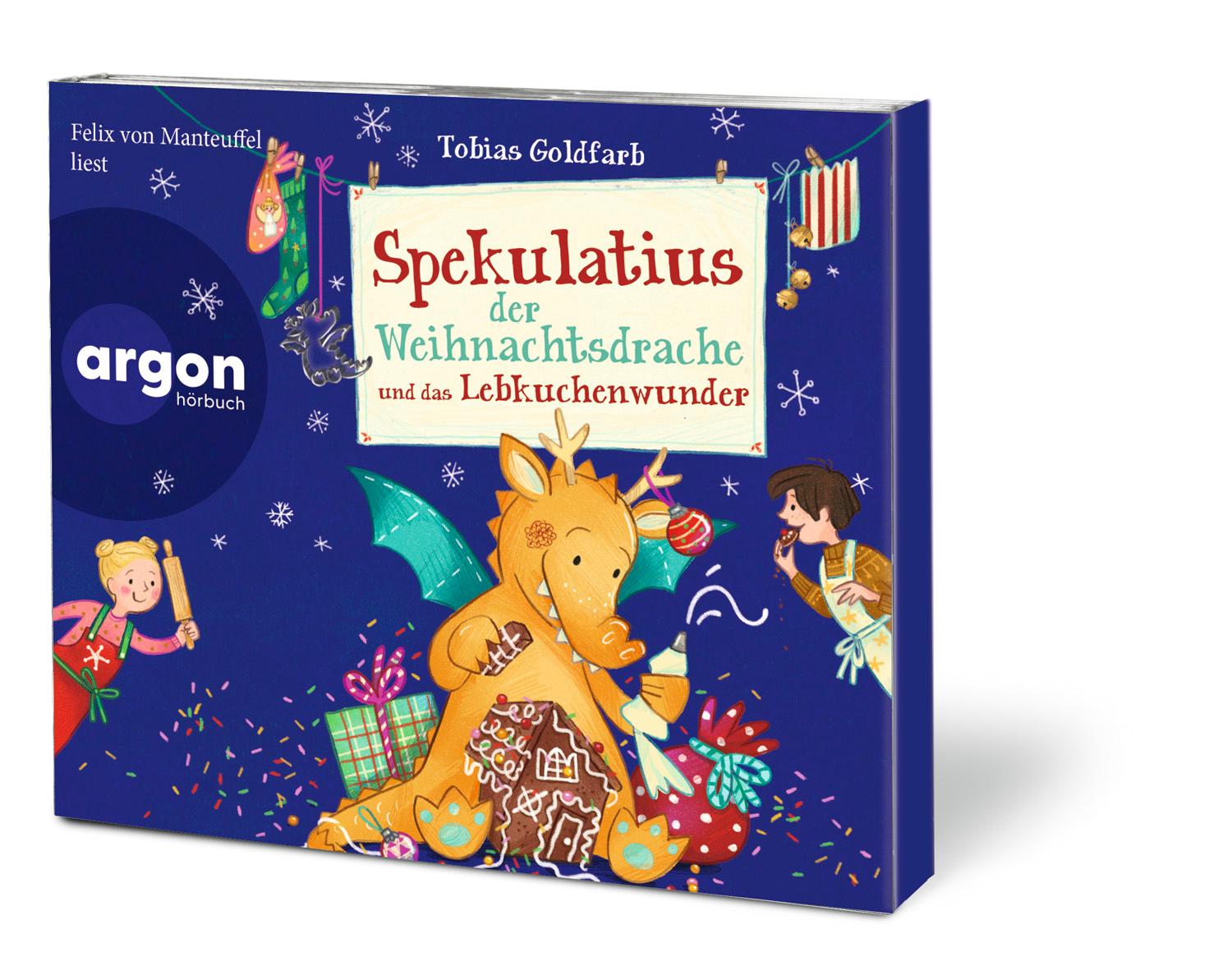 Beispielinhalt (Bild) Spekulatius der Weihnachtsdrache und das Lebkuchenwunder