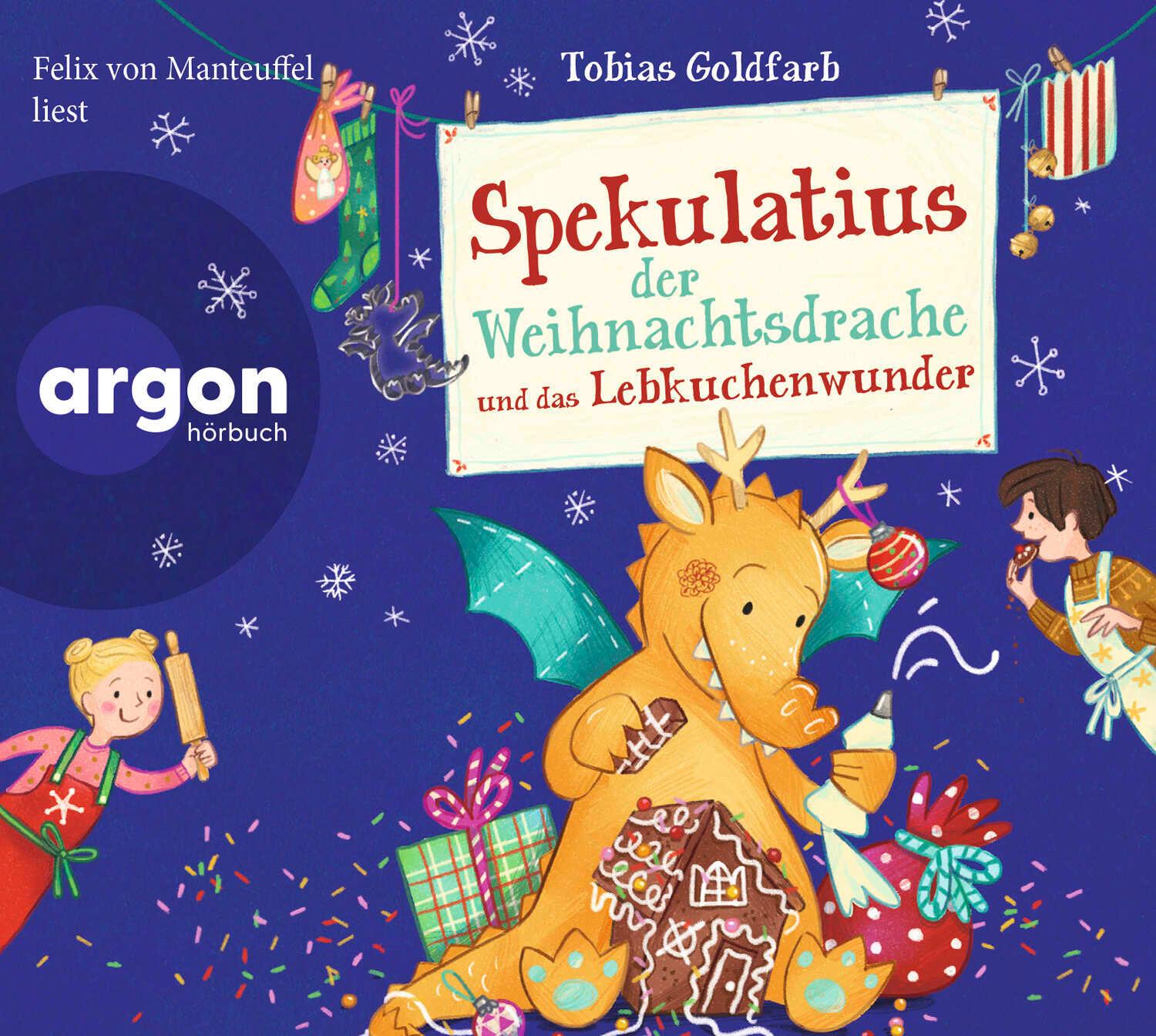 Vorderes Coverbild Spekulatius der Weihnachtsdrache und das Lebkuchenwunder