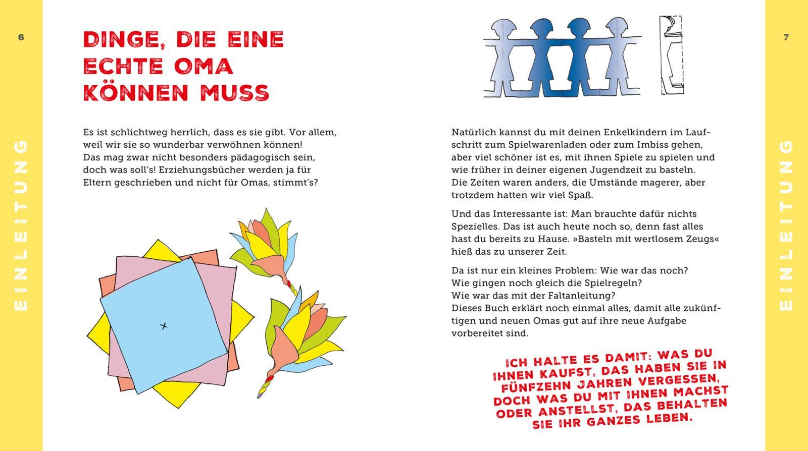 Beispielinhalt (Bild) Oma für Anfänger