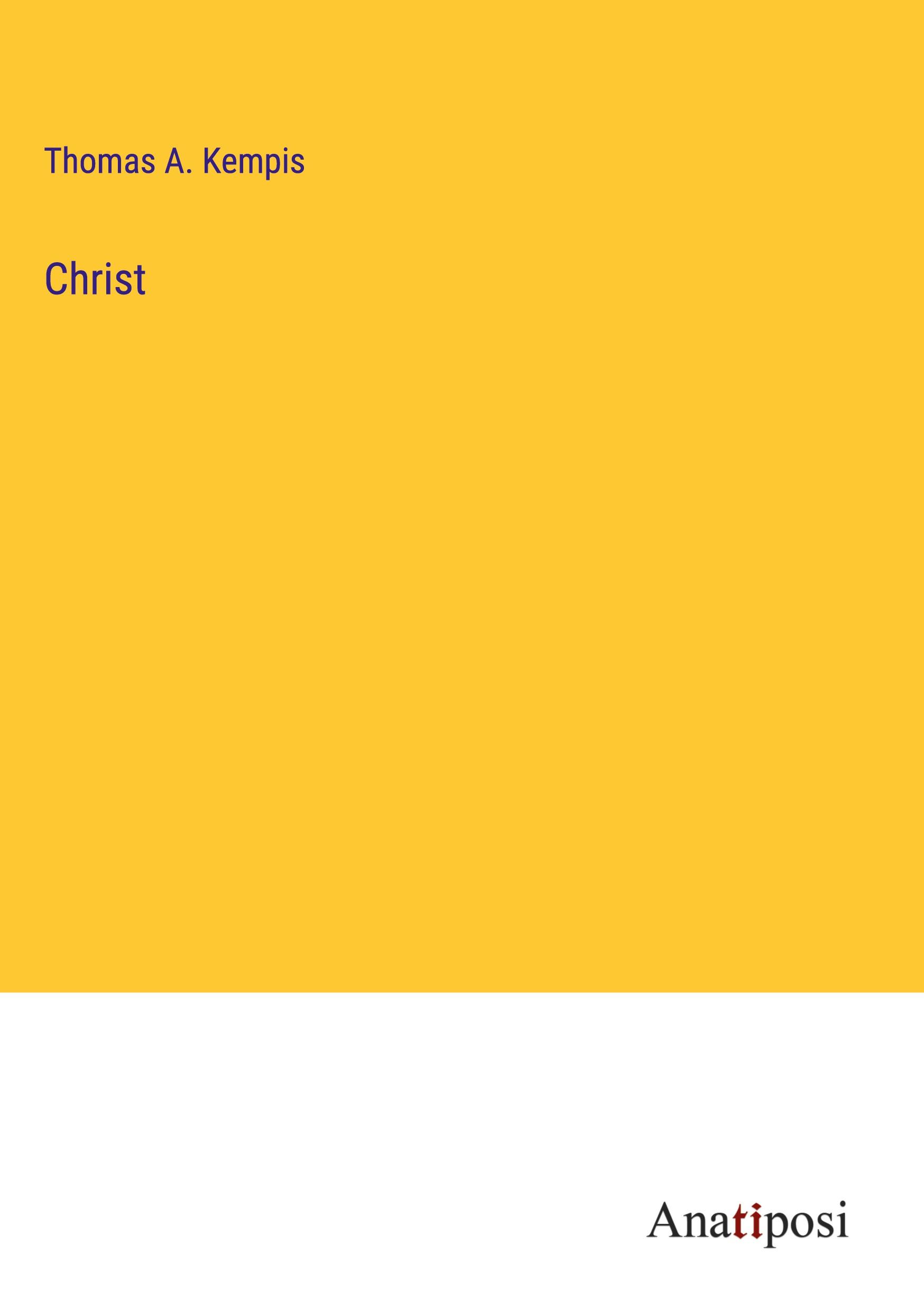 Vorderes Coverbild Christ