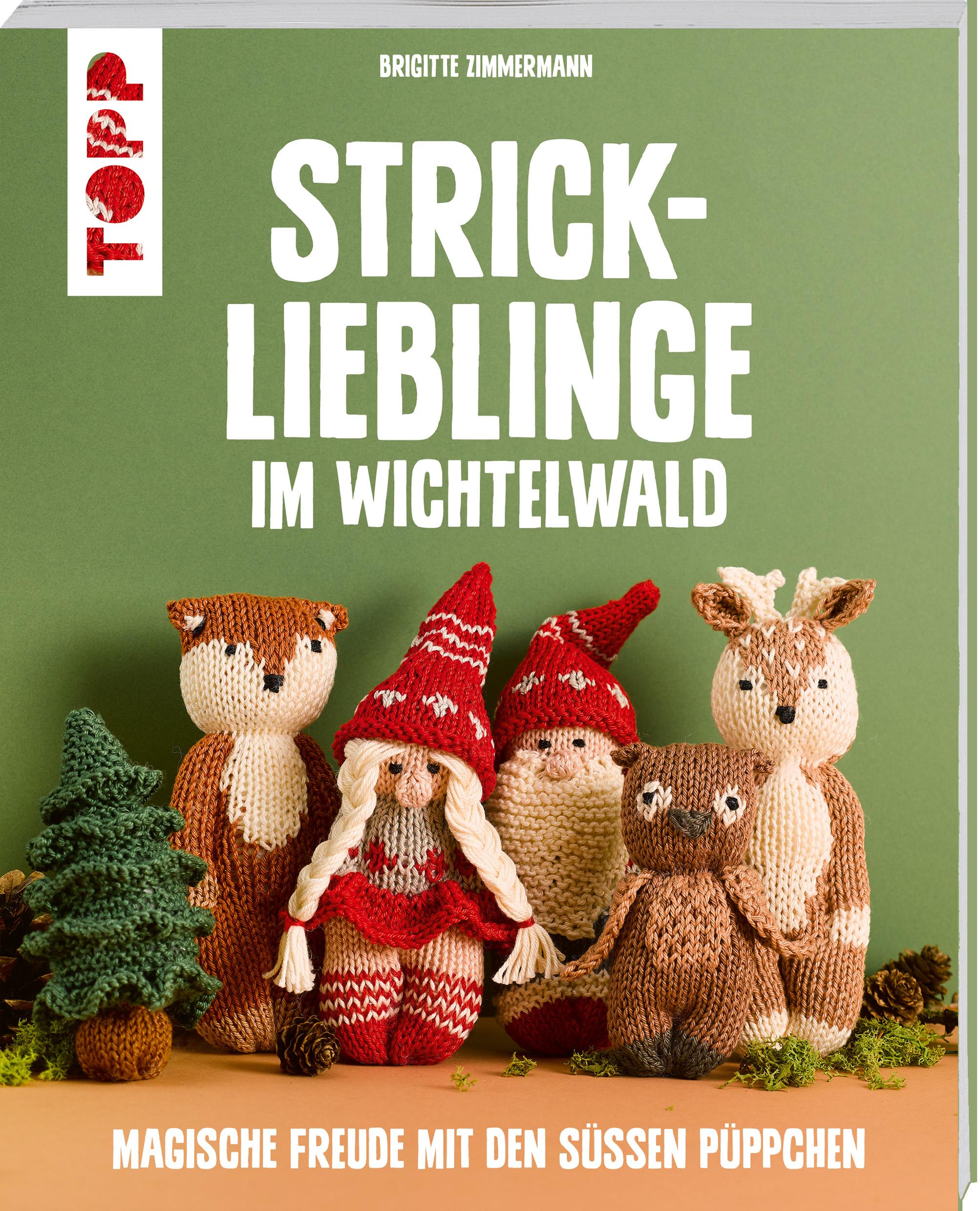 Vorderes Coverbild Strick-Lieblinge im Wichtelwald