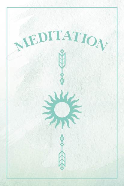 Beispielinhalt (Bild) Kartenbox: Rituale für die Seele - 64 Karten für spirituelle Kraft und Energie