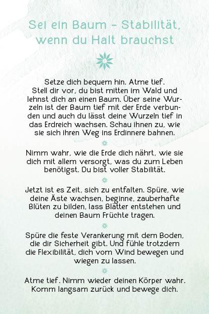 Beispielinhalt (Bild) Kartenbox: Rituale für die Seele - 64 Karten für spirituelle Kraft und Energie
