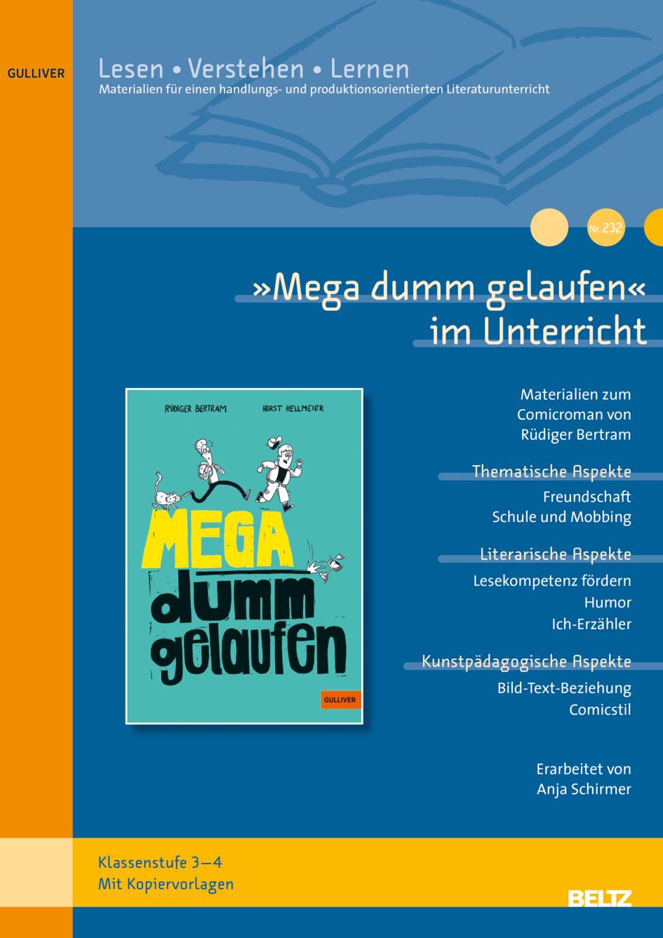 Vorderes Coverbild 'Mega dumm gelaufen' im Unterricht