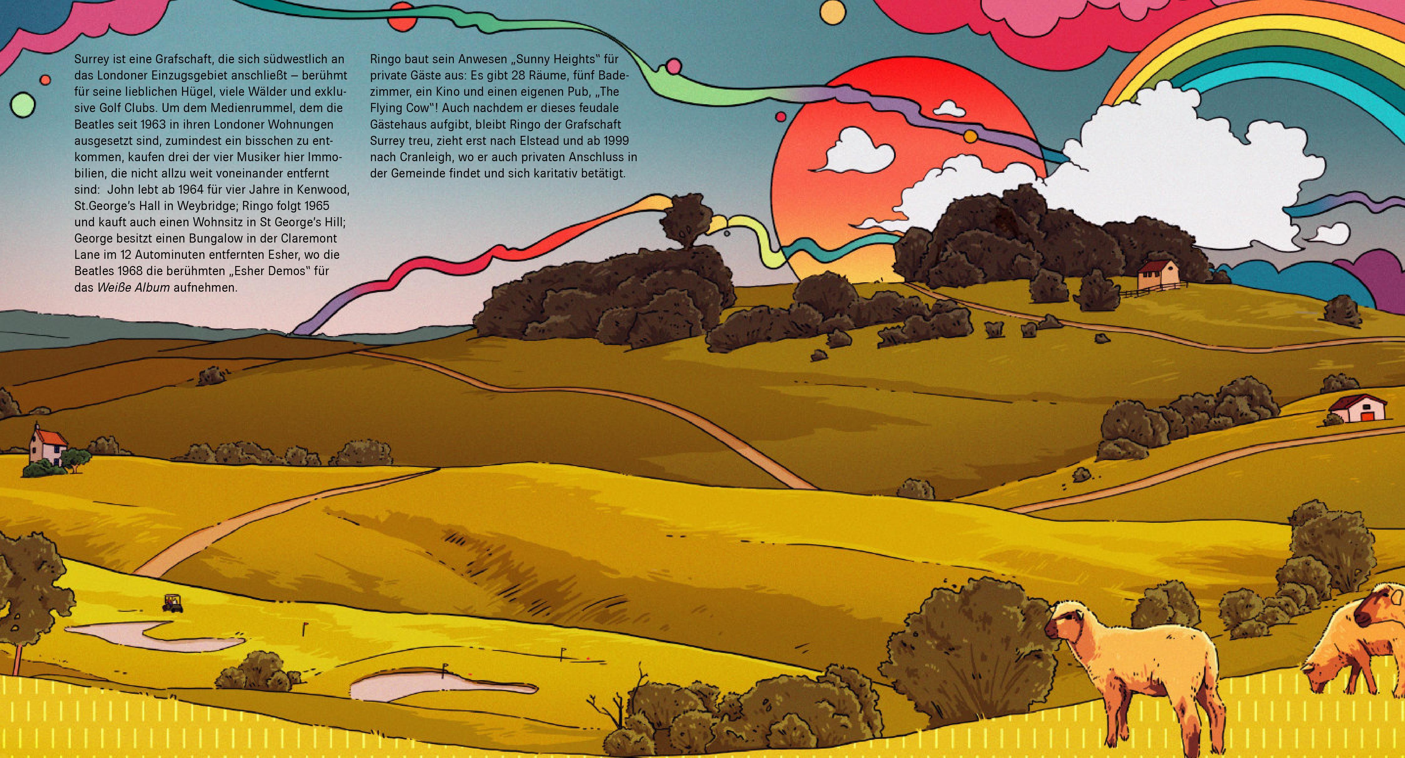 Beispielinhalt (Bild) Die Beatles, das Universum und der Rest