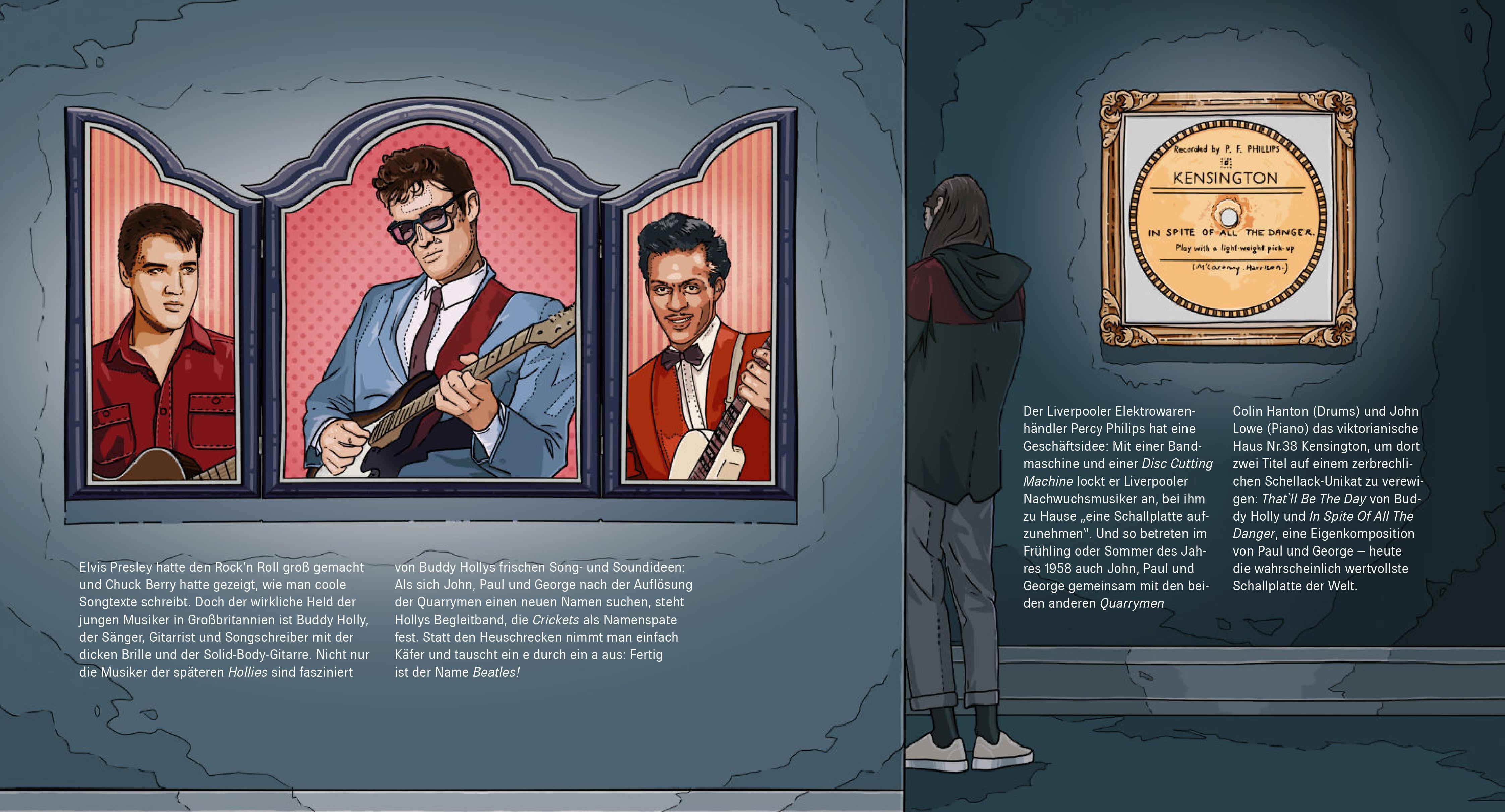 Beispielinhalt (Bild) Die Beatles, das Universum und der Rest