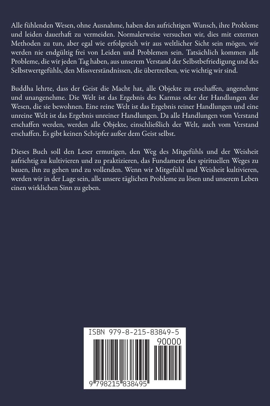 Rückseitencover Warum Buddhismus
