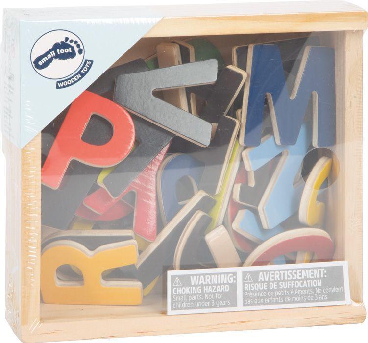 Beispielinhalt (Bild) Bunte Magnetbuchstaben