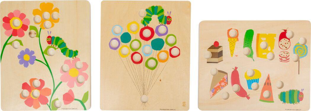 Beispielinhalt (Bild) Raupe Nimmersatt Farbenspiel