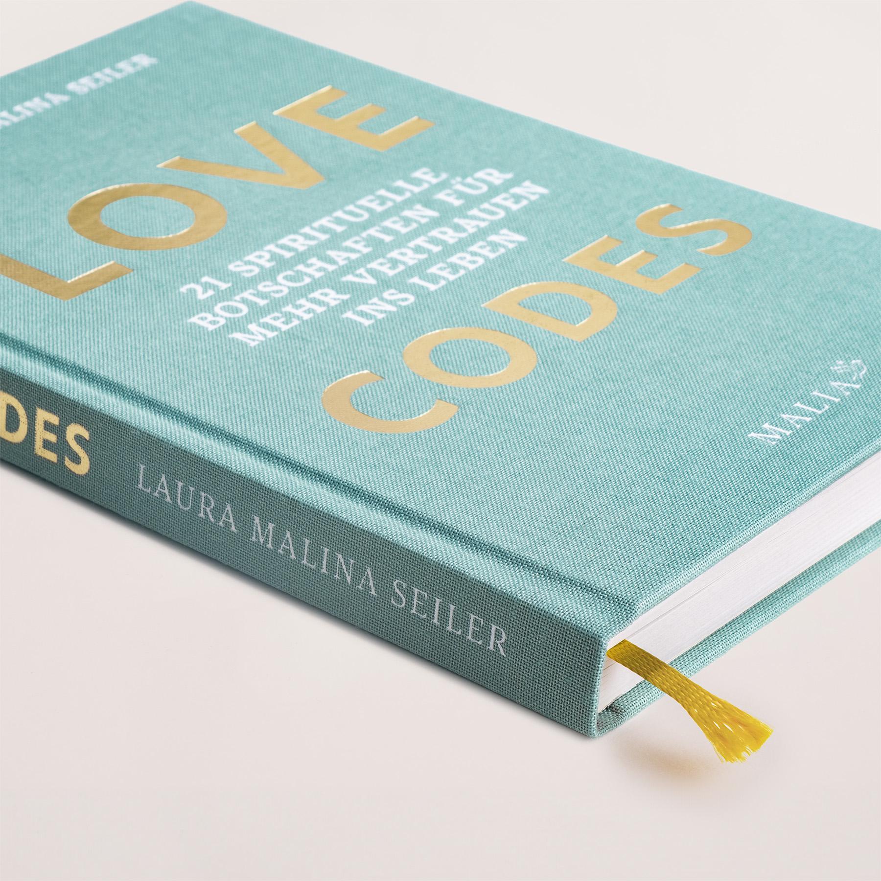 Beispielinhalt (Bild) LOVE CODES - 21 spirituelle Botschaften für mehr Vertrauen ins Leben