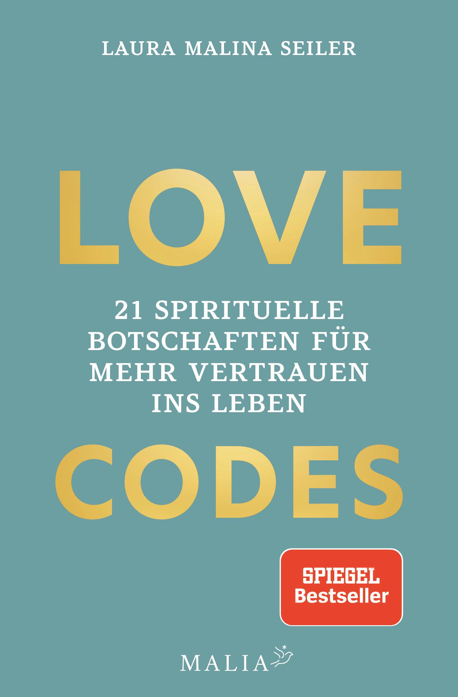 Vorderes Coverbild LOVE CODES - 21 spirituelle Botschaften für mehr Vertrauen ins Leben