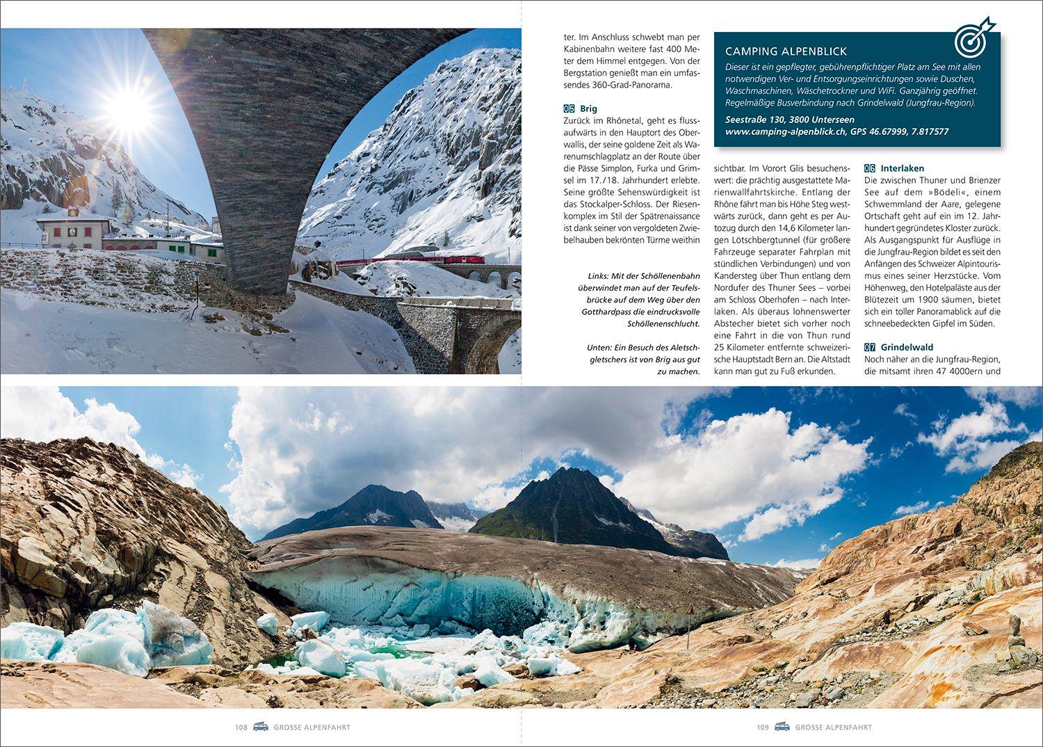 Beispielinhalt (Bild) KUNTH Mit dem Wohnmobil durch Europa