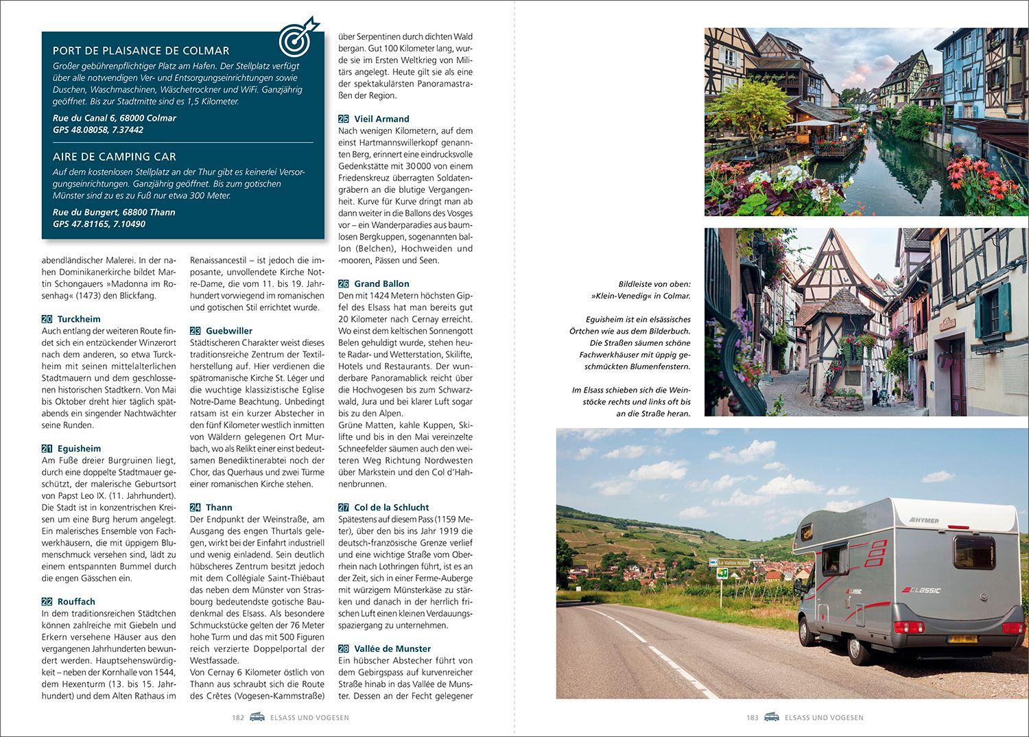 Beispielinhalt (Bild) KUNTH Mit dem Wohnmobil durch Europa