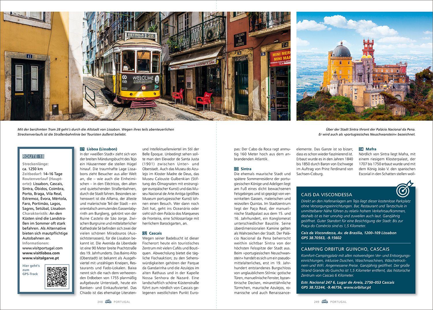 Beispielinhalt (Bild) KUNTH Mit dem Wohnmobil durch Europa