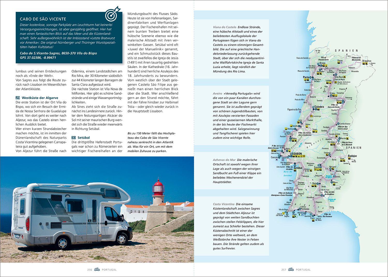 Beispielinhalt (Bild) KUNTH Mit dem Wohnmobil durch Europa