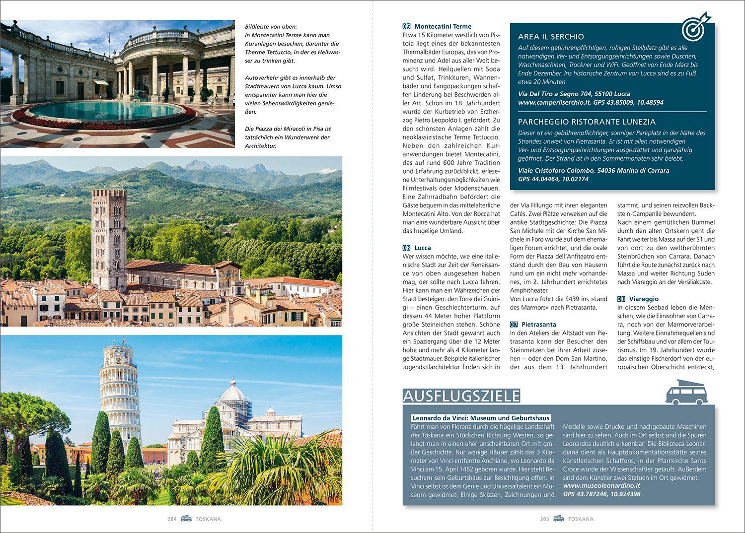 Beispielinhalt (Bild) KUNTH Mit dem Wohnmobil durch Europa