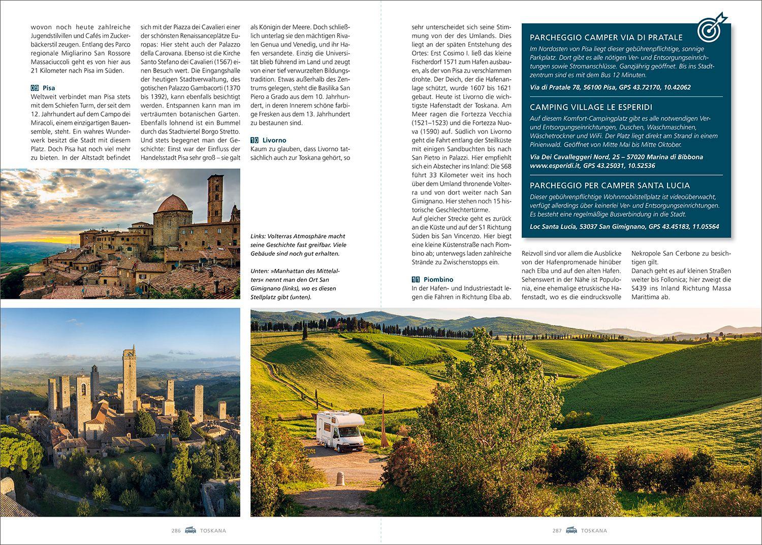 Beispielinhalt (Bild) KUNTH Mit dem Wohnmobil durch Europa