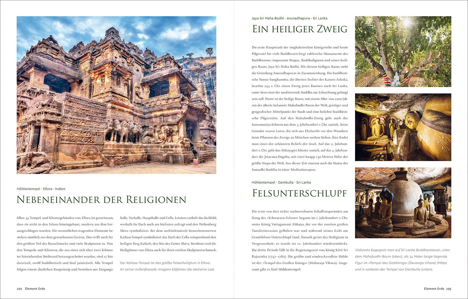 Beispielinhalt (Bild) KUNTH Bildband Kraftorte