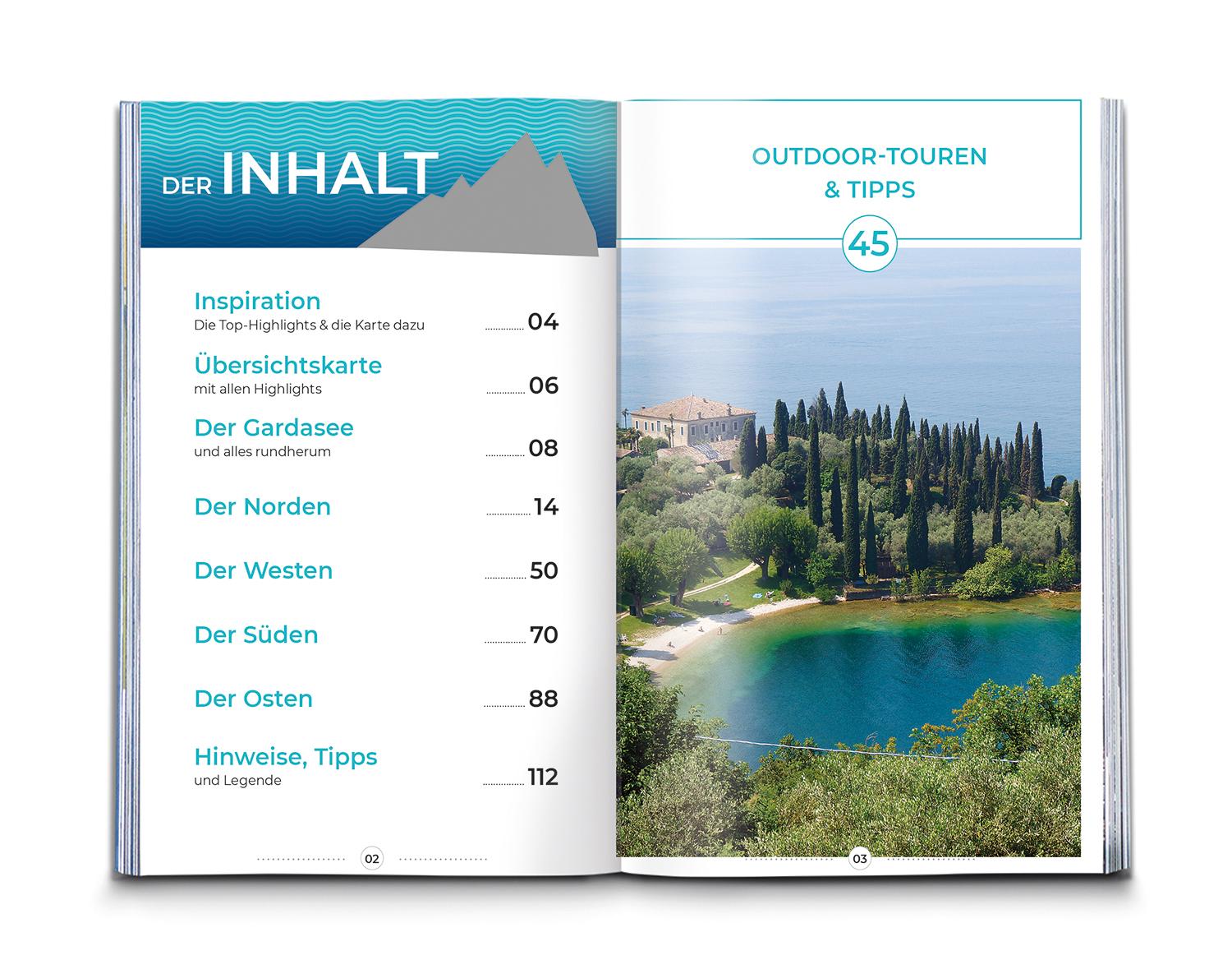 Beispielinhalt (Bild) KOMPASS Inspiration Gardasee