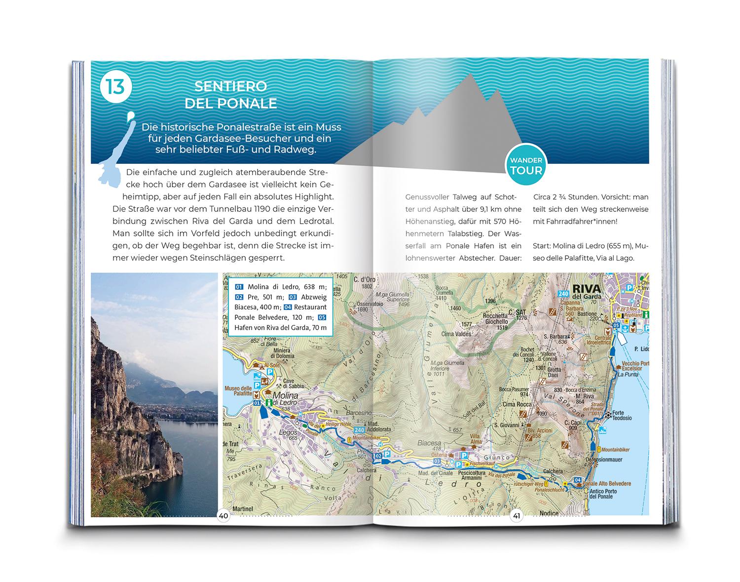 Beispielinhalt (Bild) KOMPASS Inspiration Gardasee