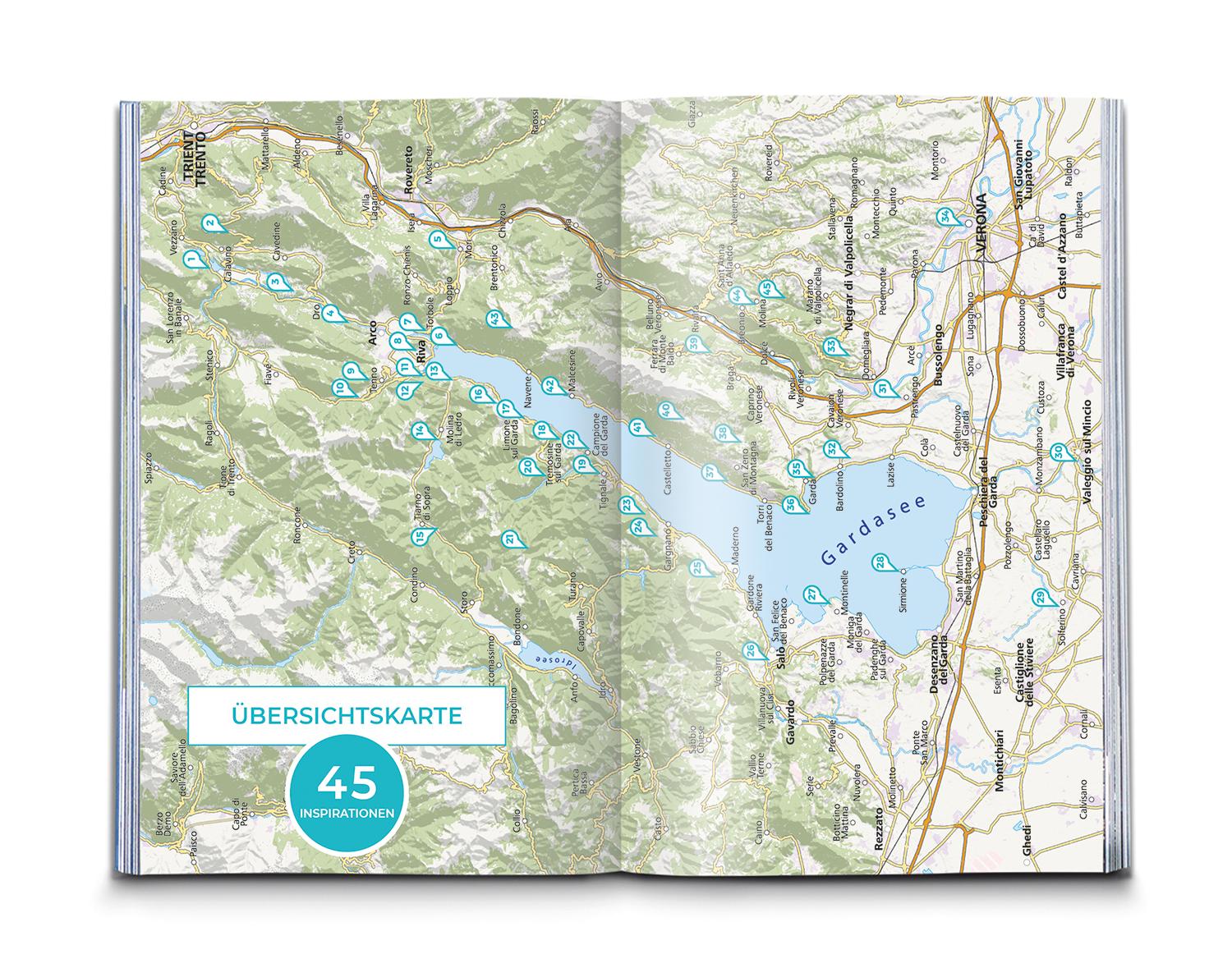 Beispielinhalt (Bild) KOMPASS Inspiration Gardasee