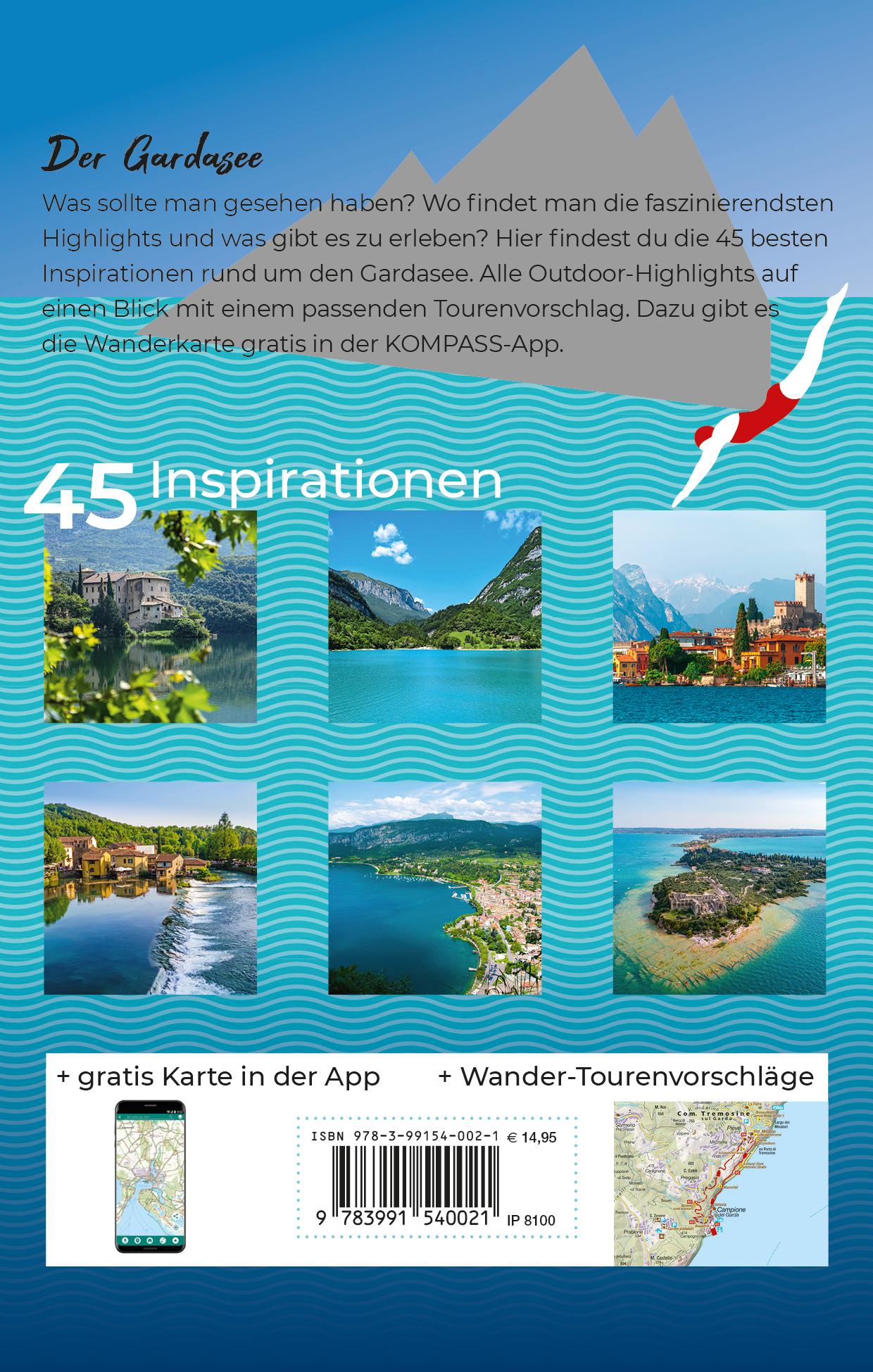 Rückseitencover KOMPASS Inspiration Gardasee
