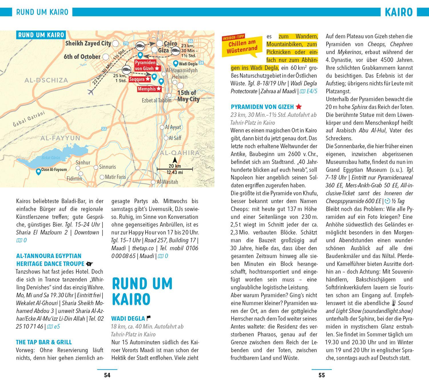 Beispielinhalt (Bild) MARCO POLO Reiseführer Ägypten