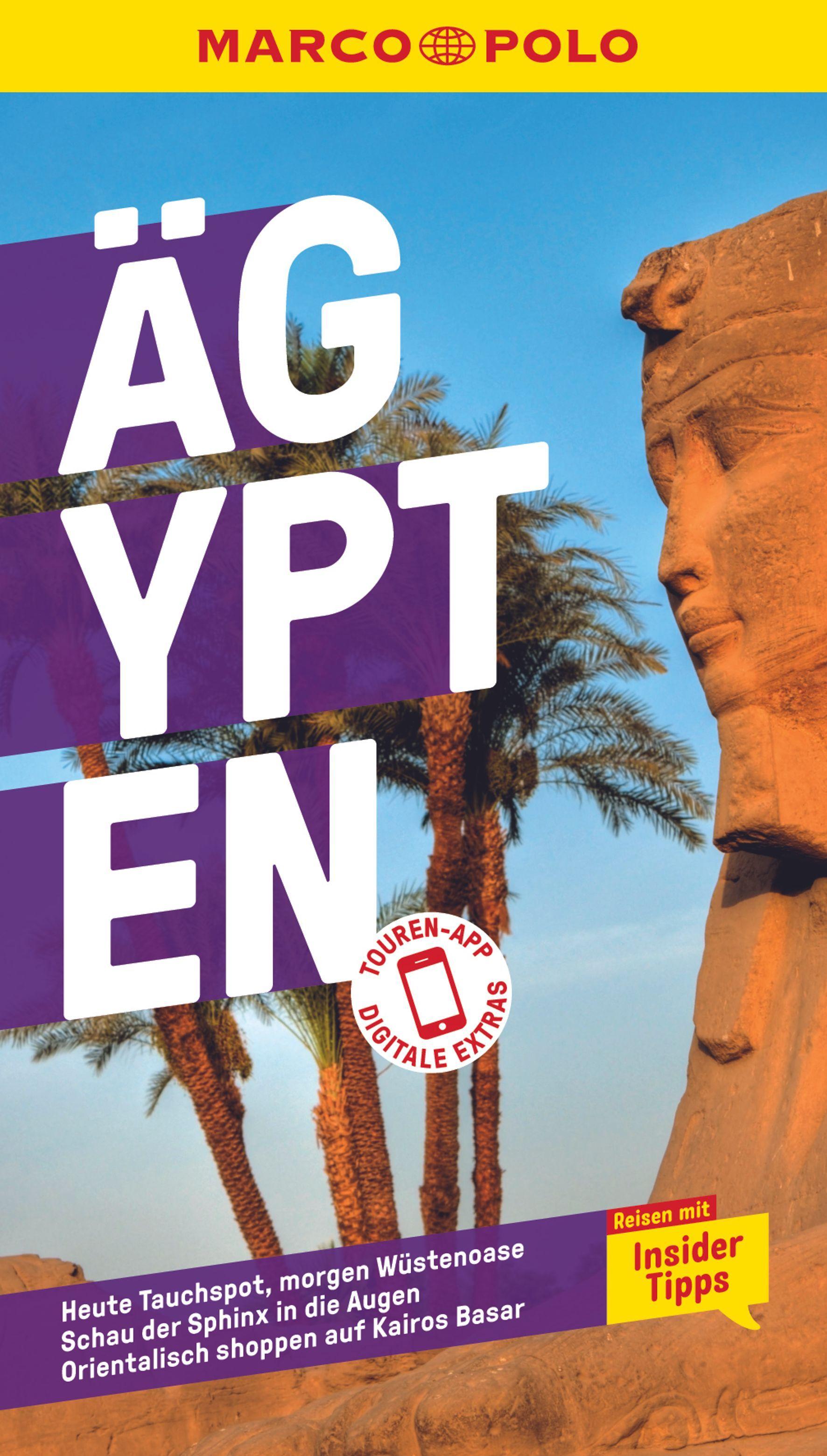 Vorderes Coverbild MARCO POLO Reiseführer Ägypten