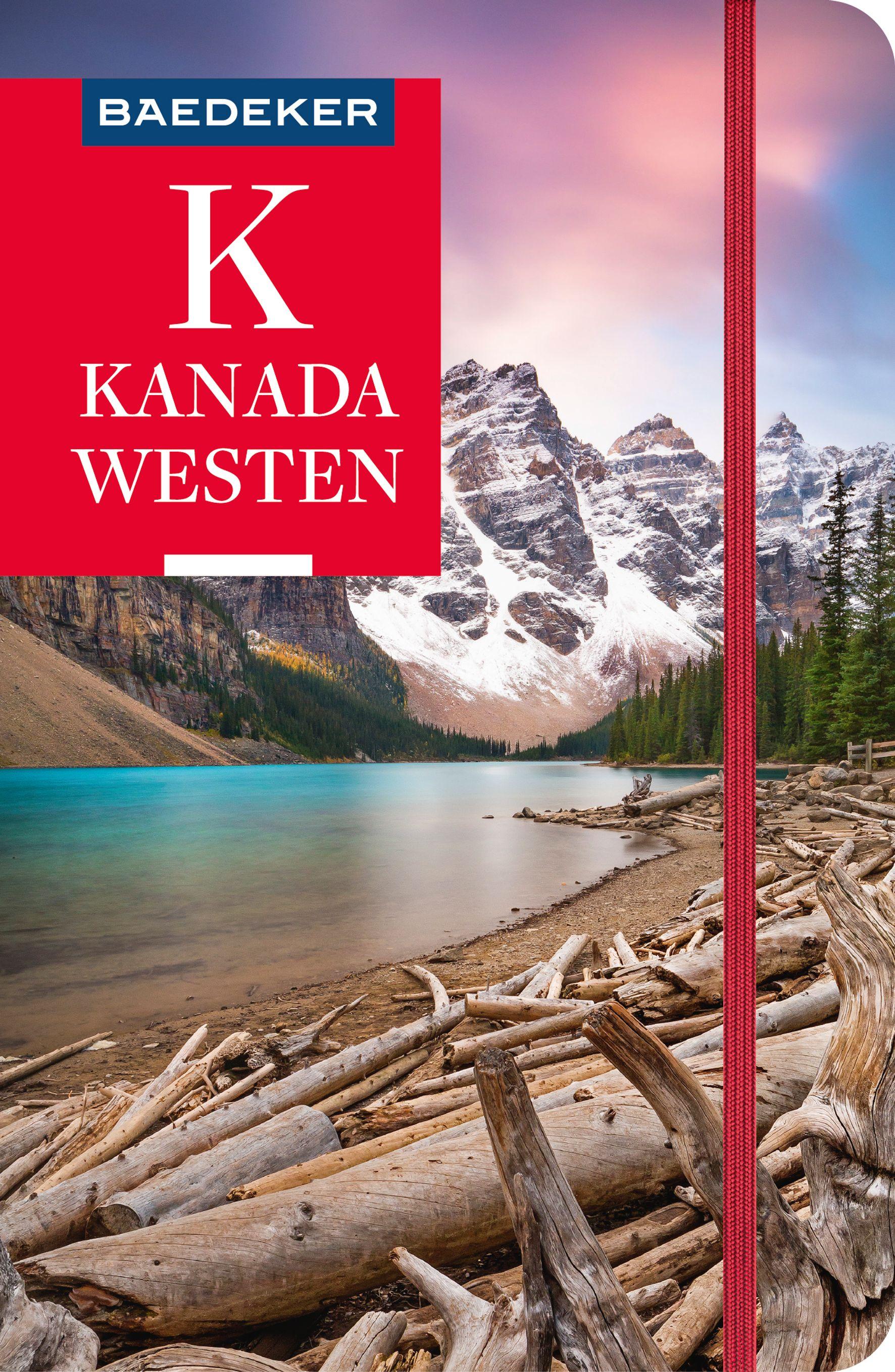 Vorderes Coverbild Baedeker Reiseführer Kanada Westen