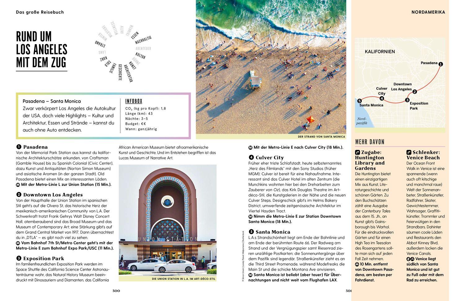 Beispielinhalt (Bild) LONELY PLANET Bildband Das große Reisebuch