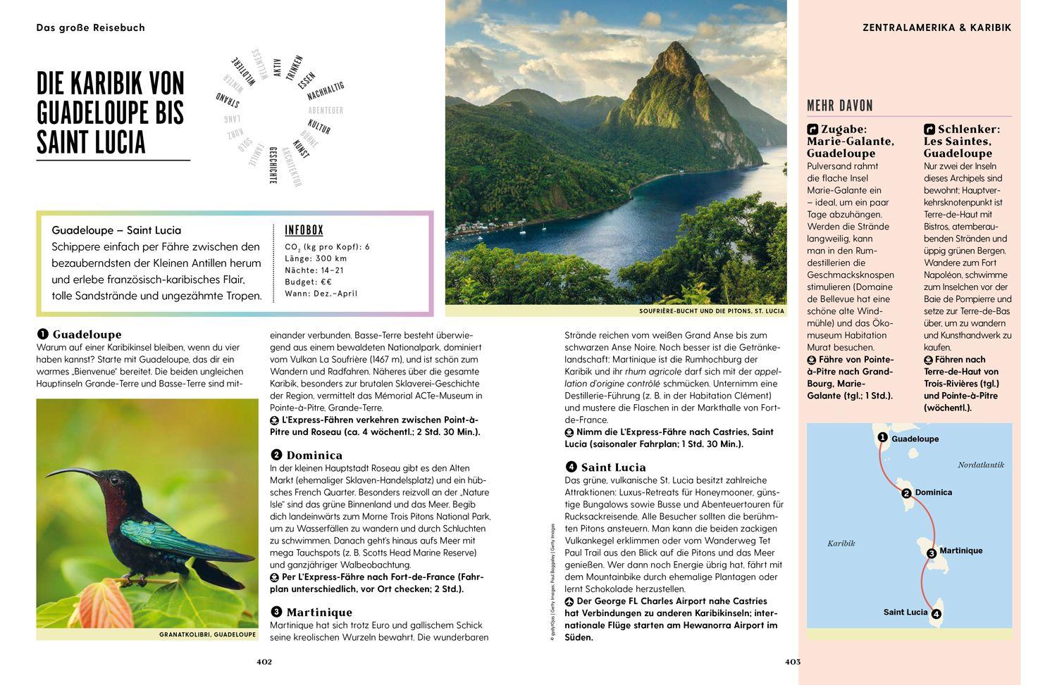 Beispielinhalt (Bild) LONELY PLANET Bildband Das große Reisebuch