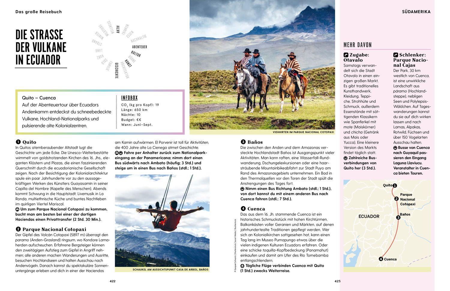 Beispielinhalt (Bild) LONELY PLANET Bildband Das große Reisebuch