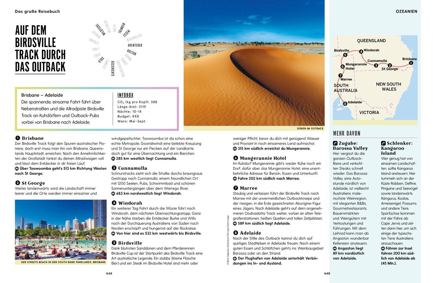 Beispielinhalt (Bild) LONELY PLANET Bildband Das große Reisebuch