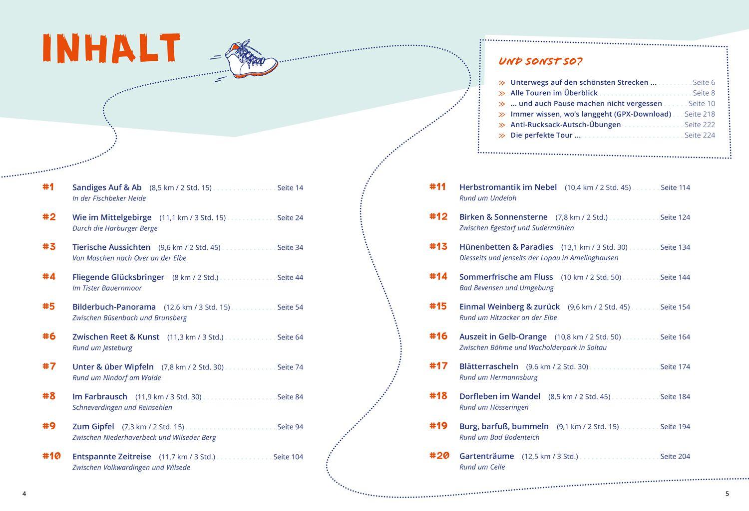 Beispielinhalt (Bild) DUMONT Wanderzeit in Rheingau & Taunus