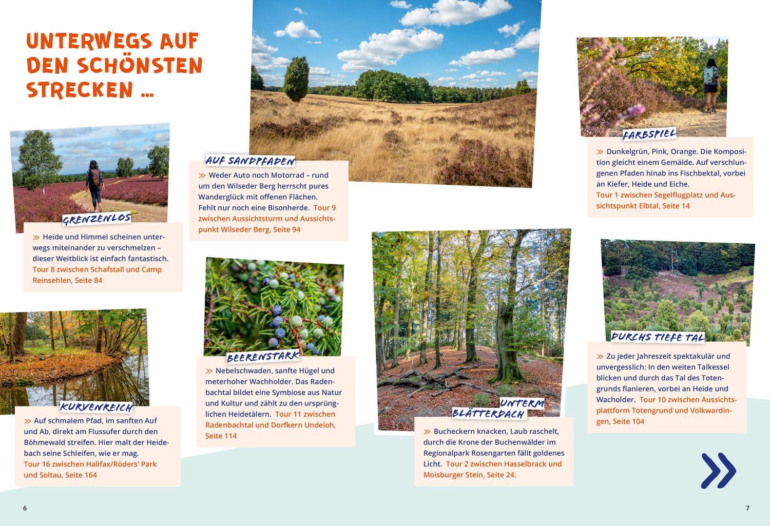 Beispielinhalt (Bild) DUMONT Wanderzeit in Rheingau & Taunus