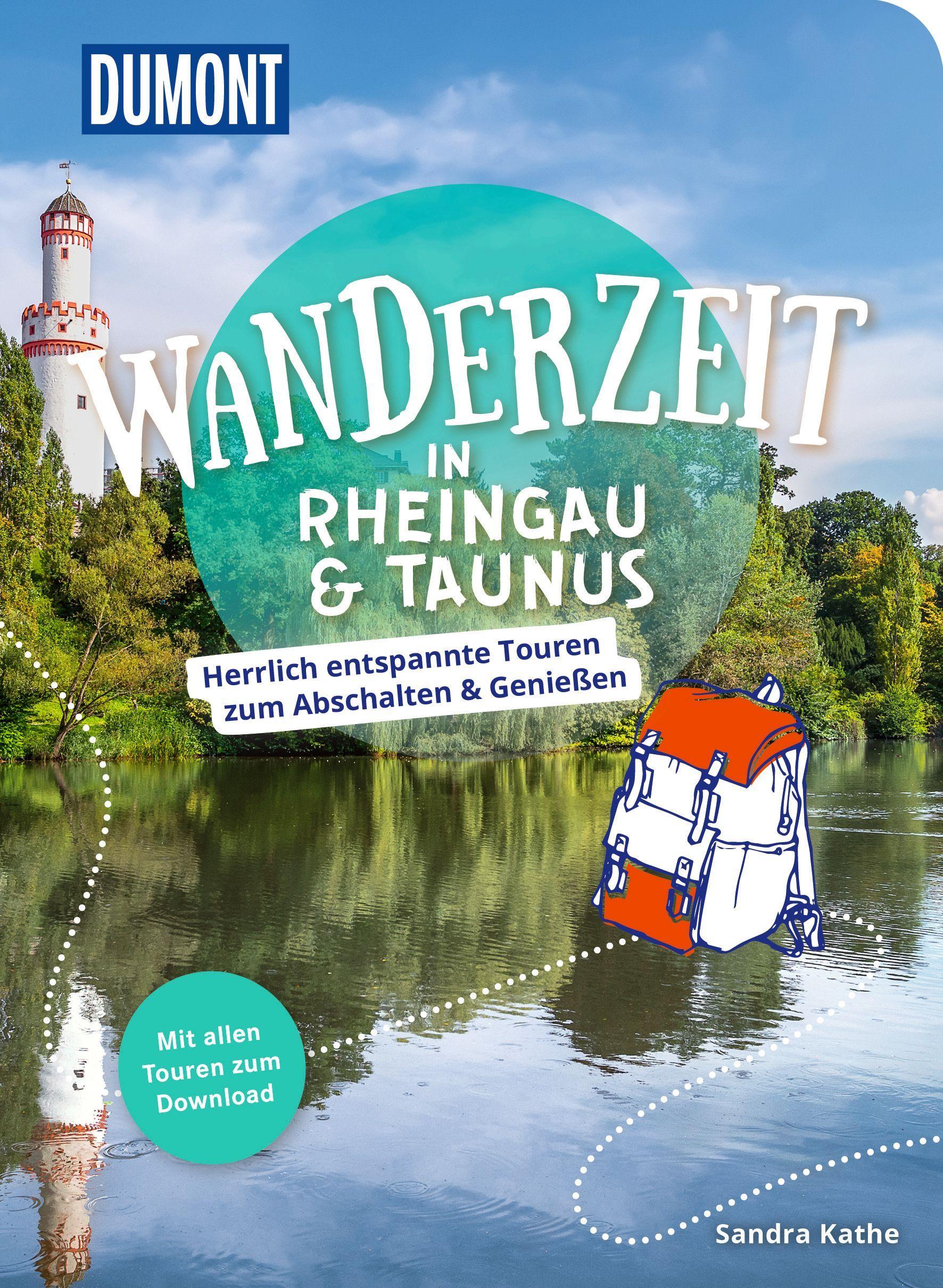 Vorderes Coverbild DUMONT Wanderzeit in Rheingau & Taunus