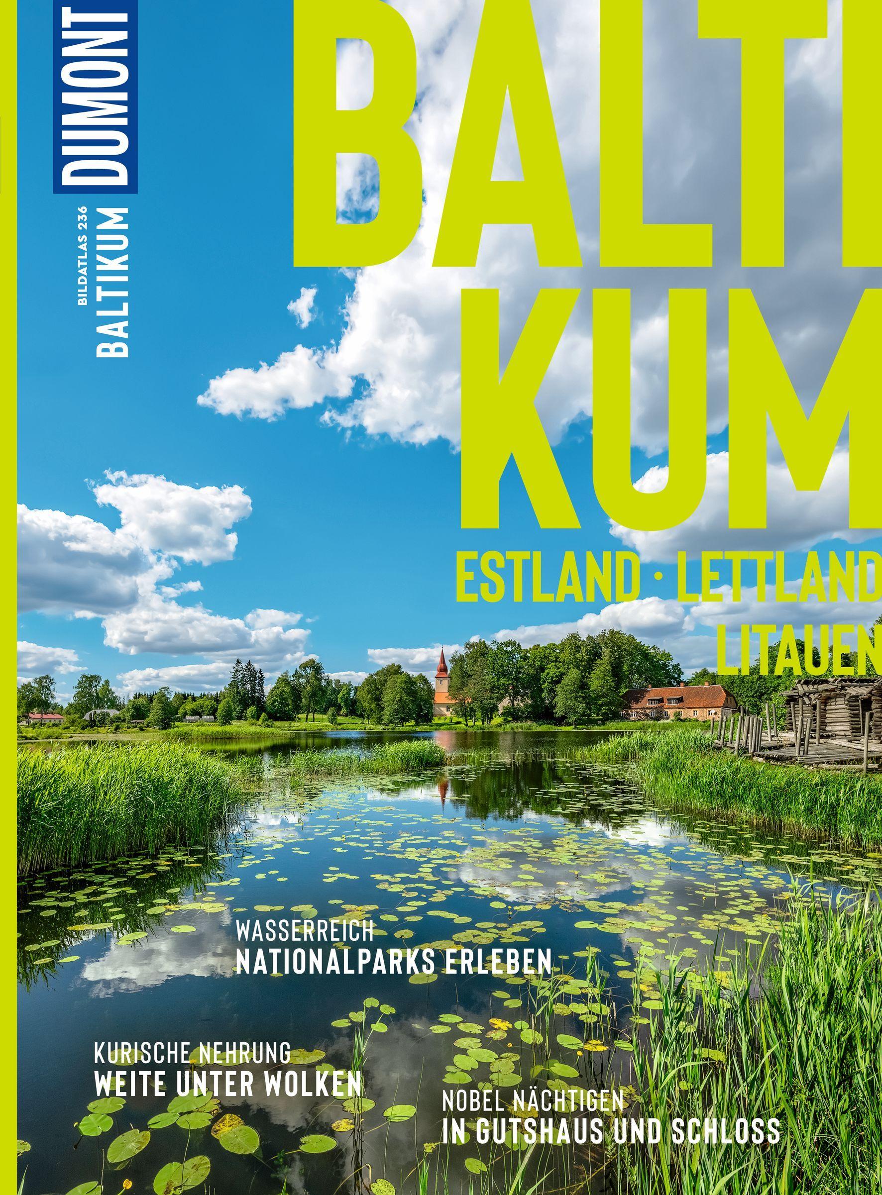 Vorderes Coverbild DUMONT Bildatlas Baltikum