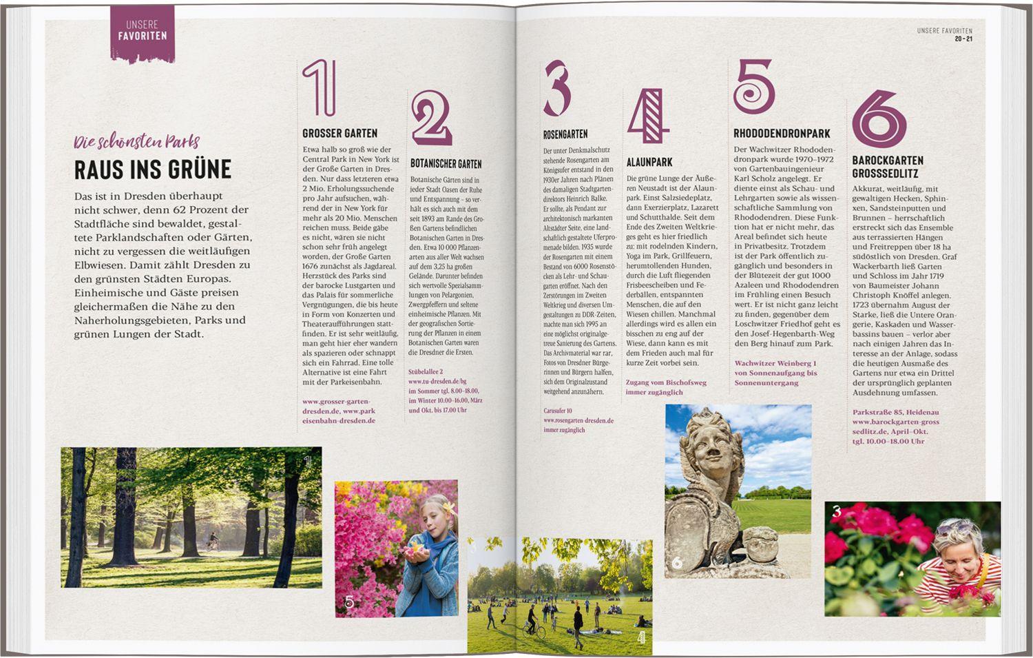 Beispielinhalt (Bild) DUMONT Bildatlas Dresden, Sächsische Schweiz