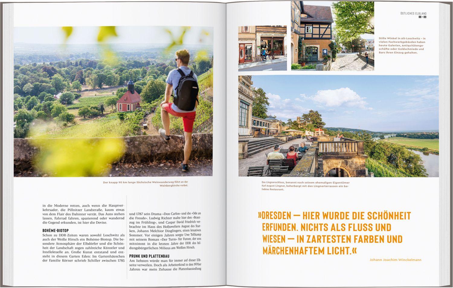 Beispielinhalt (Bild) DUMONT Bildatlas Dresden, Sächsische Schweiz