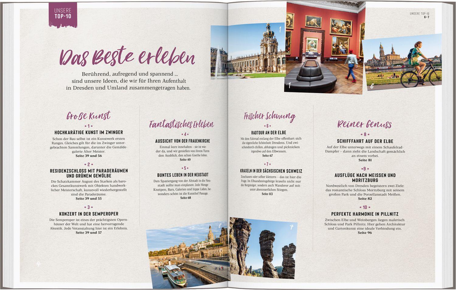 Beispielinhalt (Bild) DUMONT Bildatlas Dresden, Sächsische Schweiz