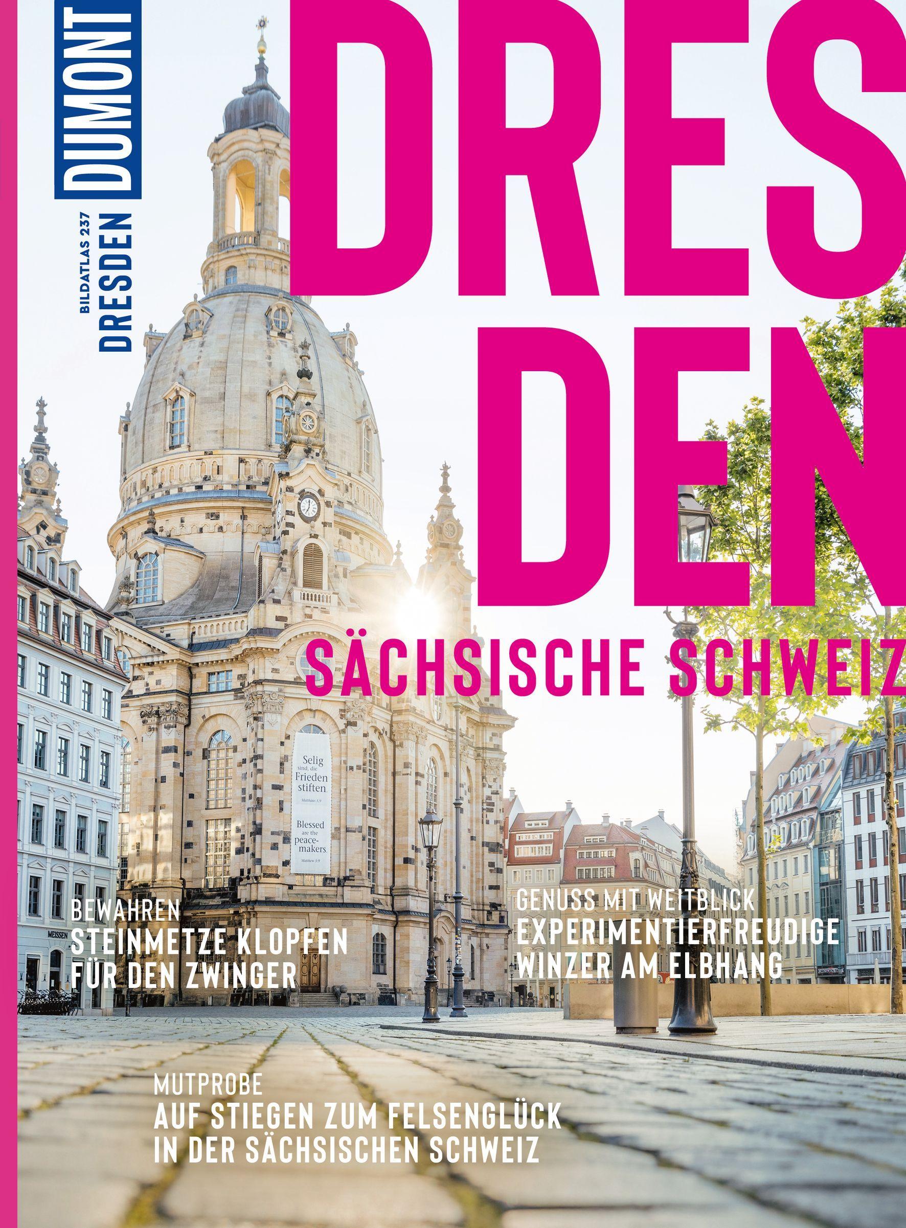 Vorderes Coverbild DUMONT Bildatlas Dresden, Sächsische Schweiz