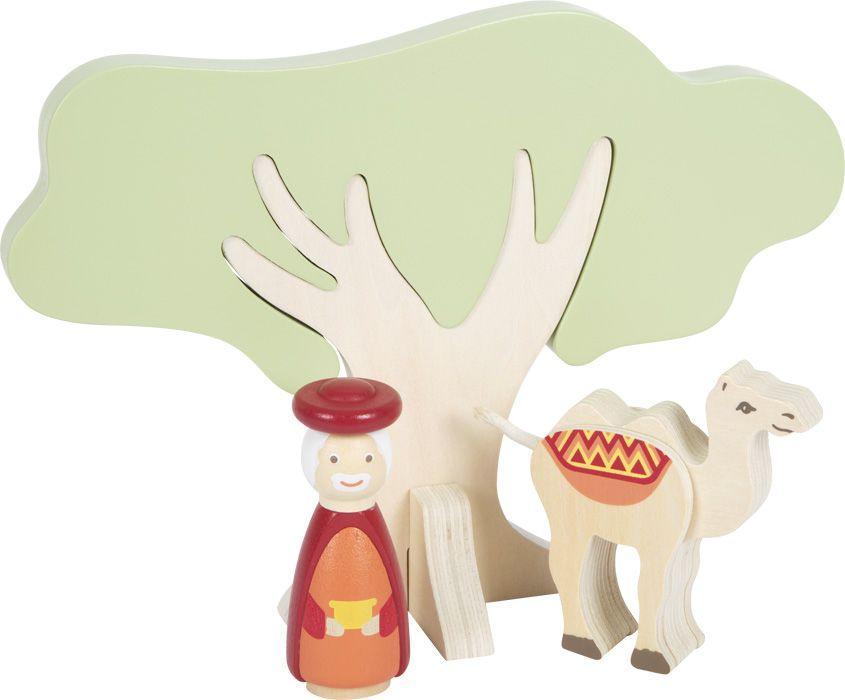 Beispielinhalt (Bild) Spielset Weihnachtskrippe