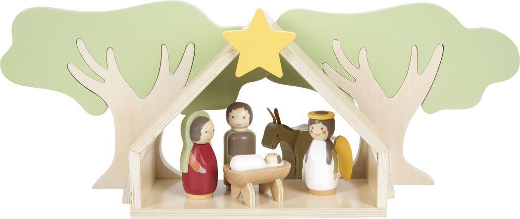 Beispielinhalt (Bild) Spielset Weihnachtskrippe