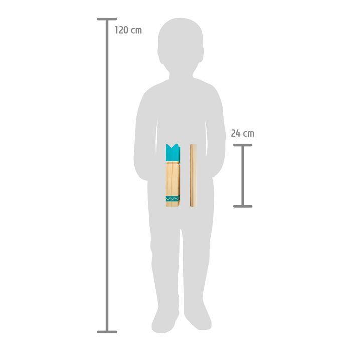 Beispielinhalt (Bild) Wikingerspiel Kubb kompakt "Active"