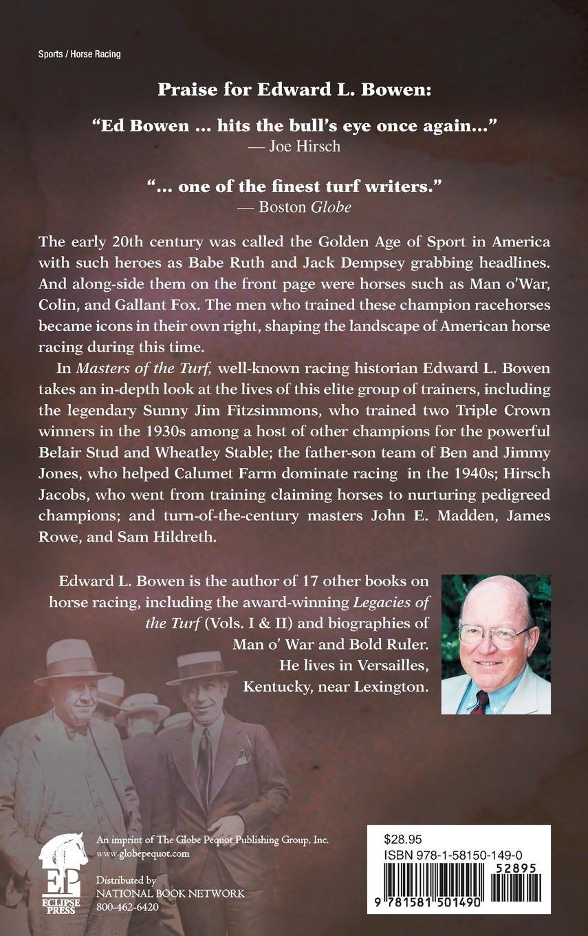 Rückseitencover Masters of the Turf