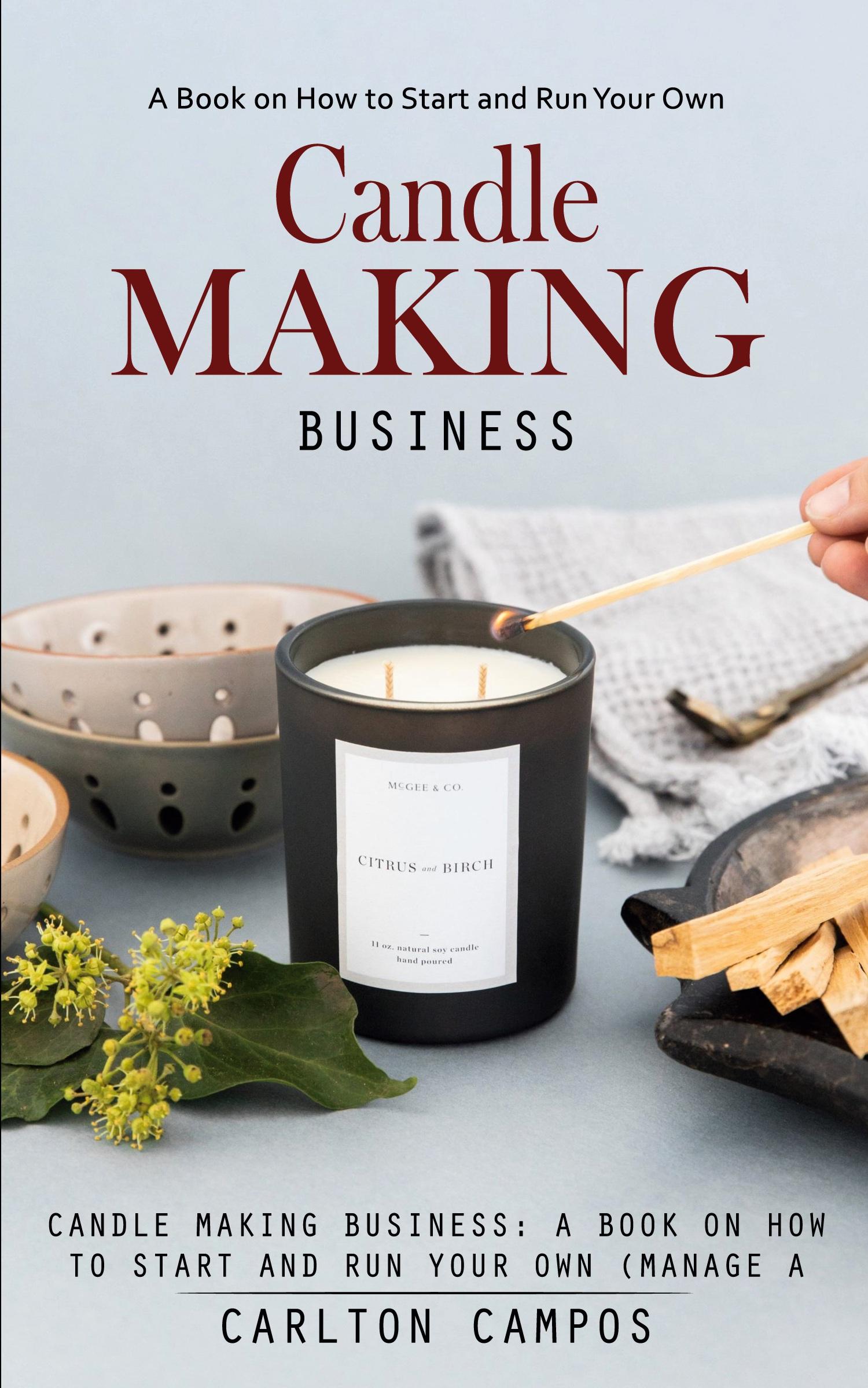 Vorderes Coverbild Candle Making Business