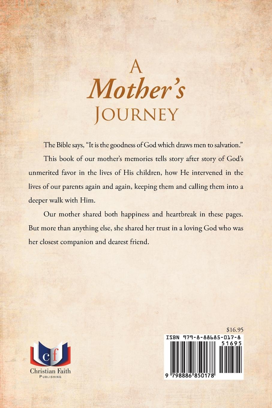 Rückseitencover A Mother's Journey