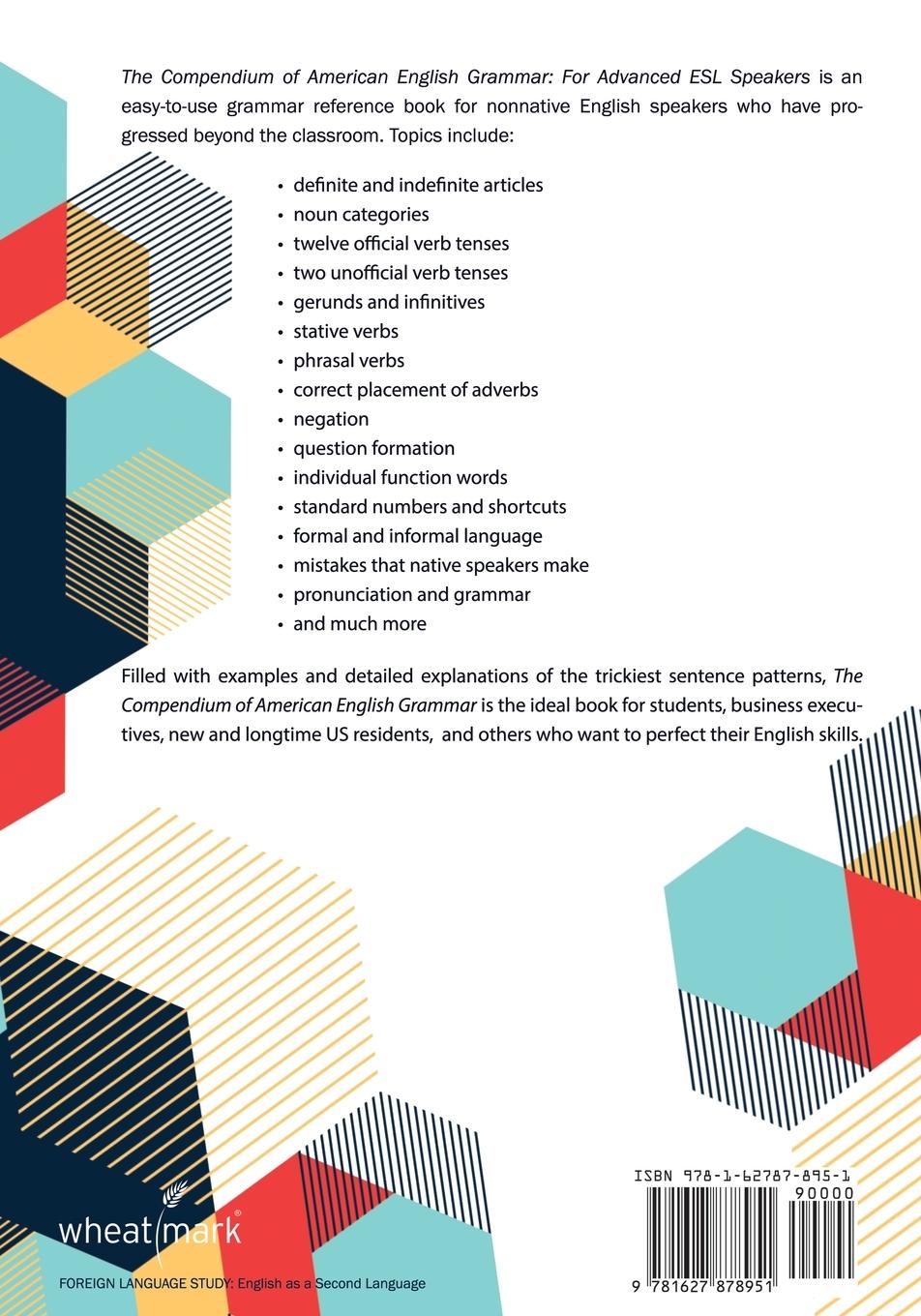 Rückseitencover The Compendium of American English Grammar