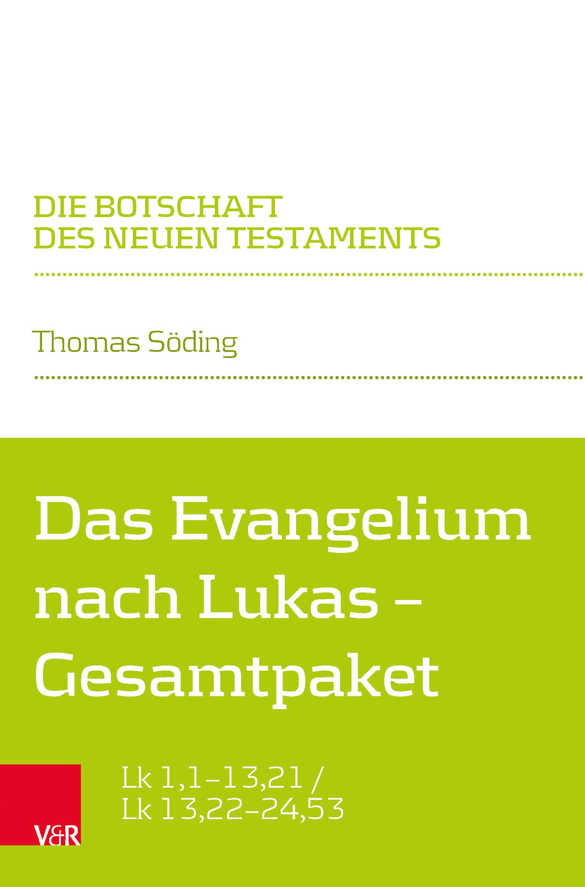 Vorderes Coverbild Das Evangelium nach Lukas - Gesamtpaket