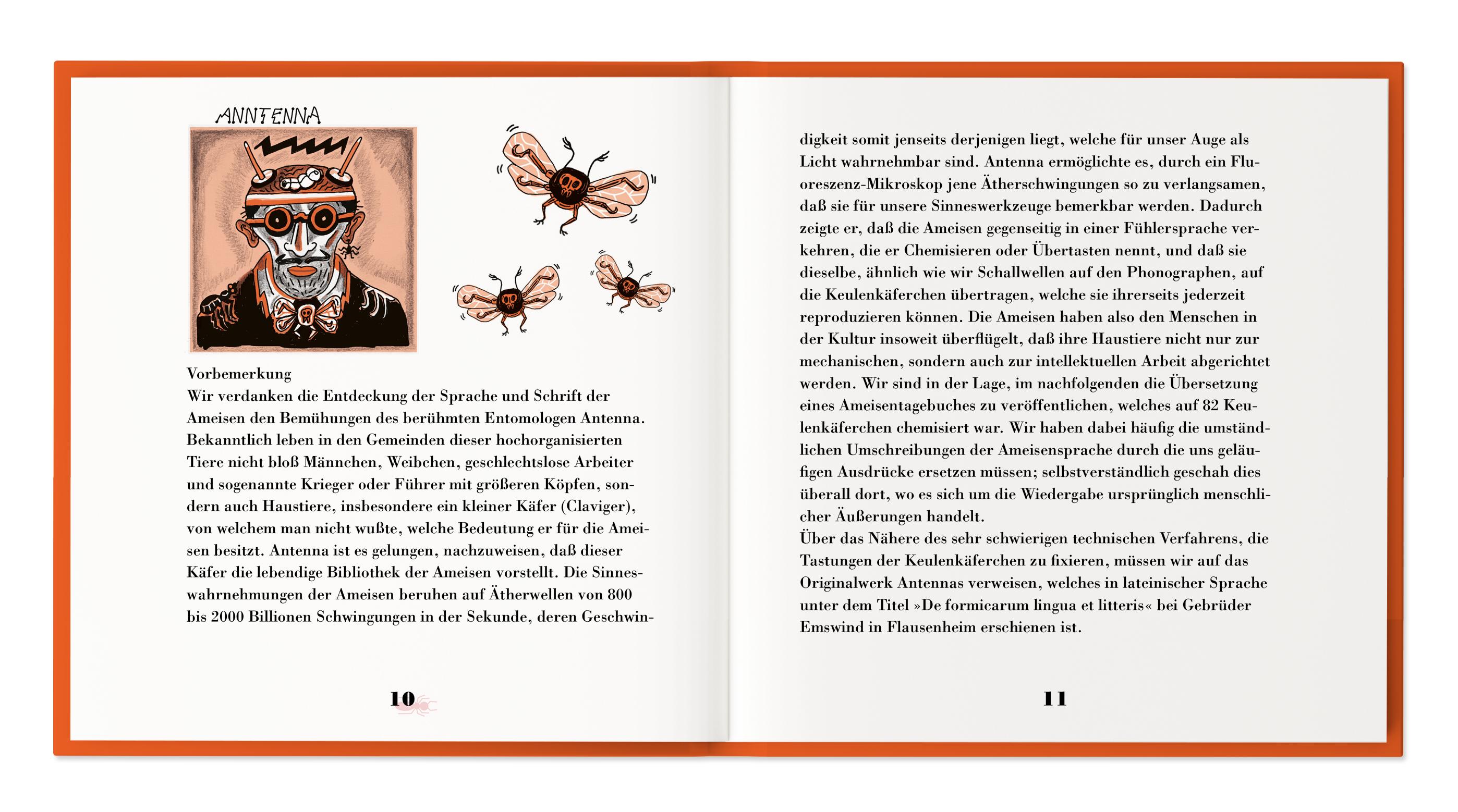 Beispielinhalt (Bild) Aus dem Tagebuch einer Ameise